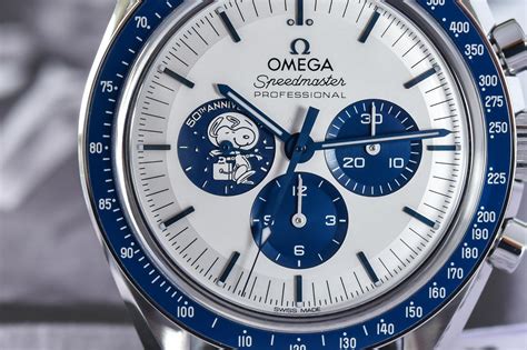 omega Snoopy 50th anniversary watch